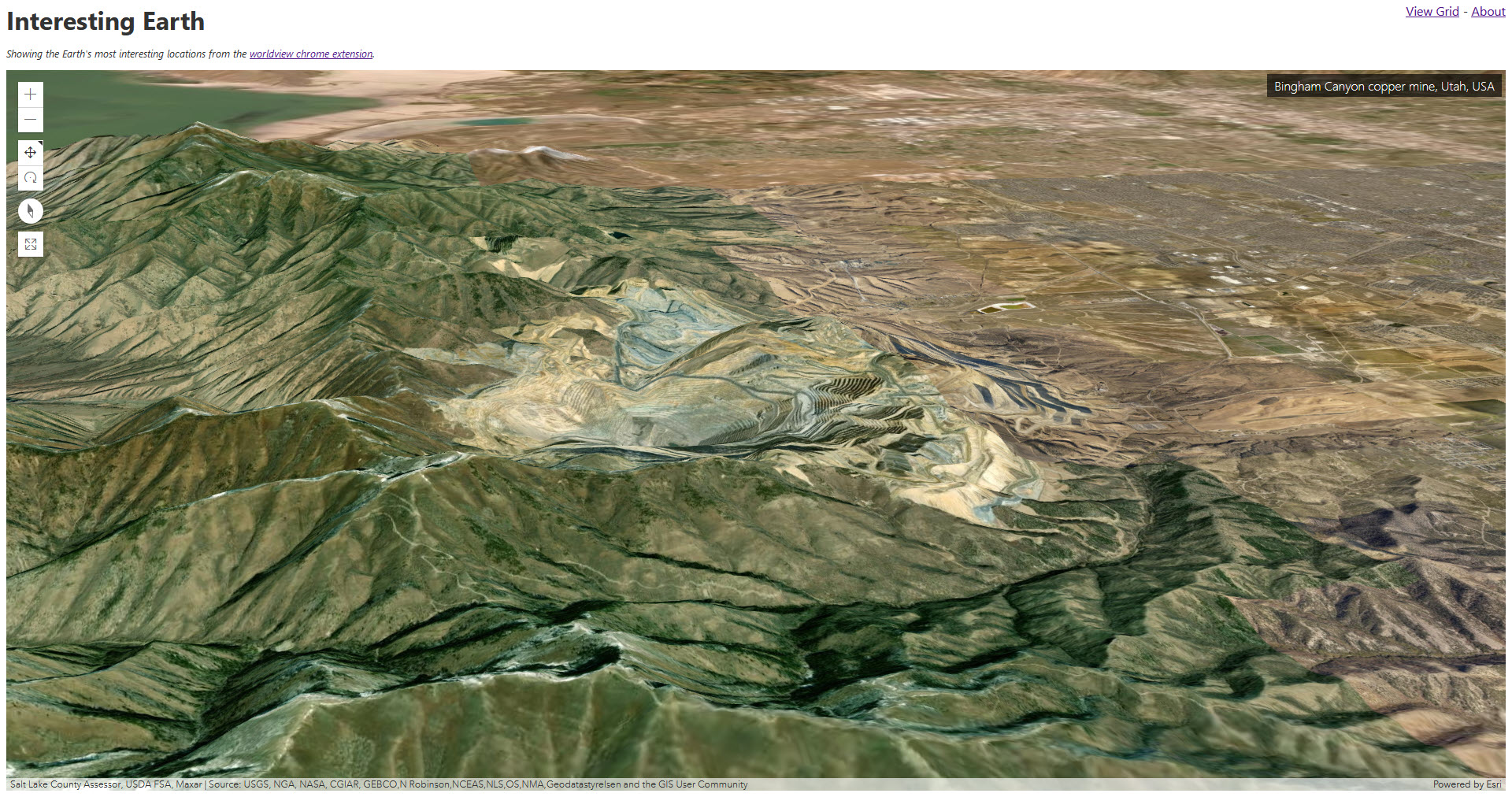 Interesting Earth map