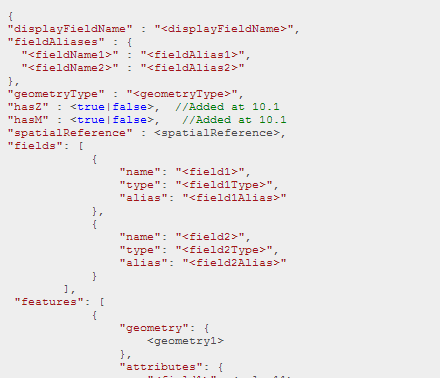 arcgis json