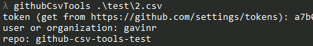 terminal command for exporting GitHub issues
